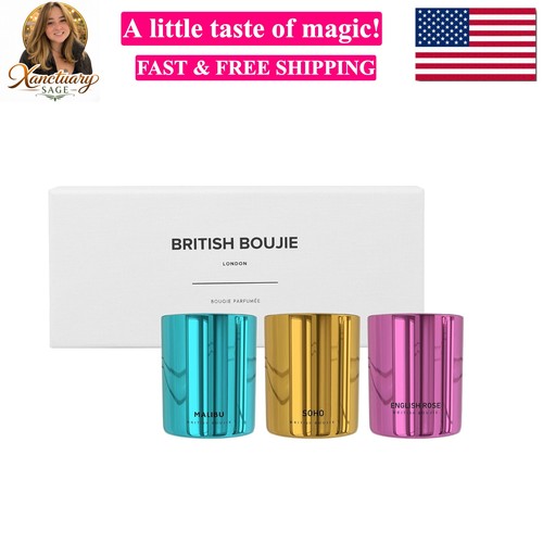 Candle gift set st - st, tropez