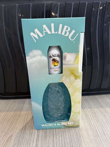 Malibu glass pineapple gift - glass,