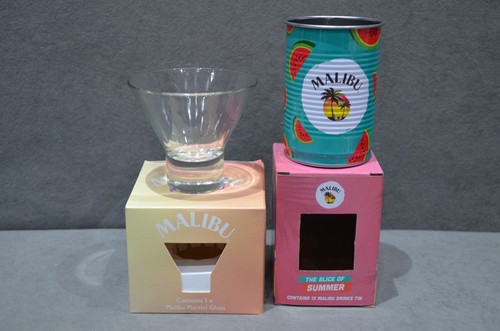 Malibu cocktail glass 1x - cocktail, +