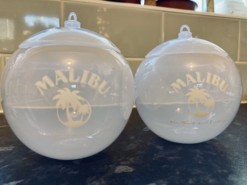 Cocktail baubles malibu white - baubles,
