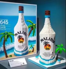 Malibu Bottle Brick Building